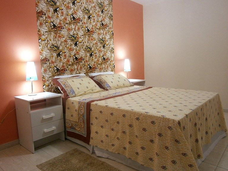Apt - Família Espaçosa (2 Quartos Casal)