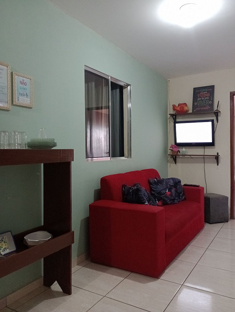 Apt - Família Espaçosa (2 Quartos Casal)