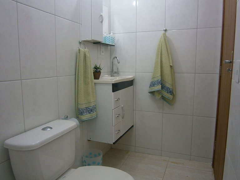 Apt - Família Espaçosa (2 Quartos Casal)